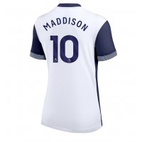 Billiga Tottenham Hotspur James Maddison #10 Hemma fotbollskläder Dam 2024-25 Kortärmad